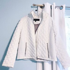 NEVER WORN✨ Lightweight MARC NEW YORK ANDREW MARK white quilted puffer jacket XL